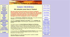 Desktop Screenshot of haus-thailand.web8000.de